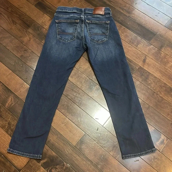Hollister Slim Straight Jeans 26 X 28 Medium to dark wash Back to school - Picture 8 of 10